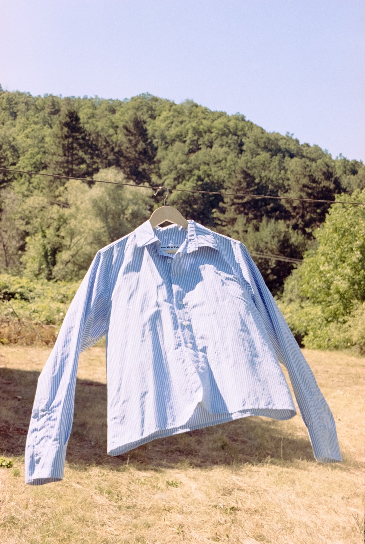 Blue Striped third